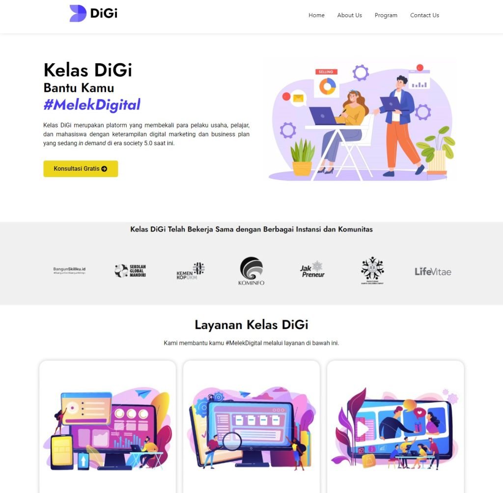 Website Kelas DiGi